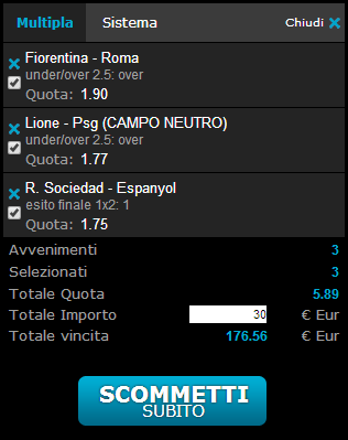 pronostici calcio