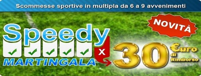 Promozione Speedy Martingala