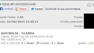 Combobet Vincente Australia-Olanda