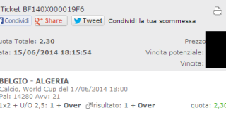 Combobet Vincente su Belgio-Algeria del 17-06-2014