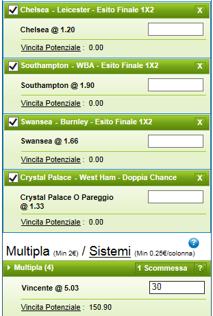 pronostici premier league 23-08-14