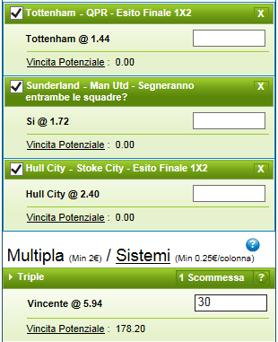 pronostici premier league 24-08-14