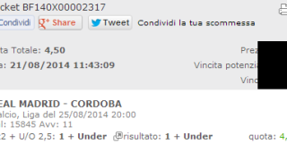 Combobet Vincente Liga 25-08-2014