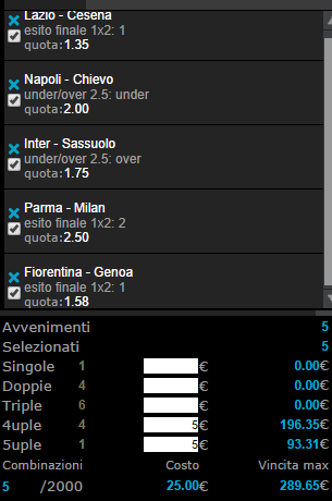 sistema calcio serie a