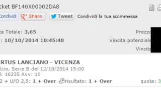 Combobet Serie B 12-10-2014 Combobet Serie B 12-10-2014