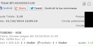 Combobet Vincente Torino-Hjk Combobet Vincente Torino-Hjk