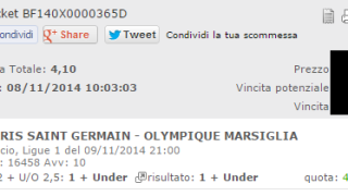 Scommesse vincenti ligue1 09-11-2014