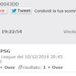 scommessa vincente champions league