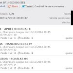 scommessa vincente champions league