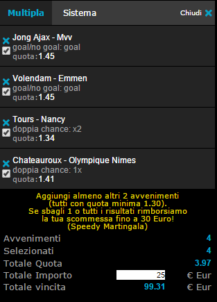 schedina venerdì 27-02-15