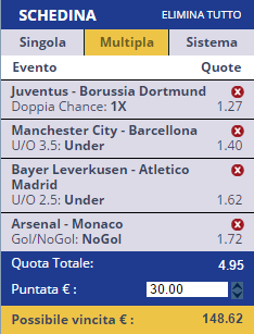 scommessa pronta  champions 24 e 25 febbraio