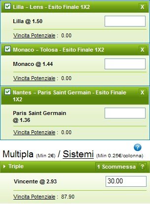 Pronostici Ligue 1