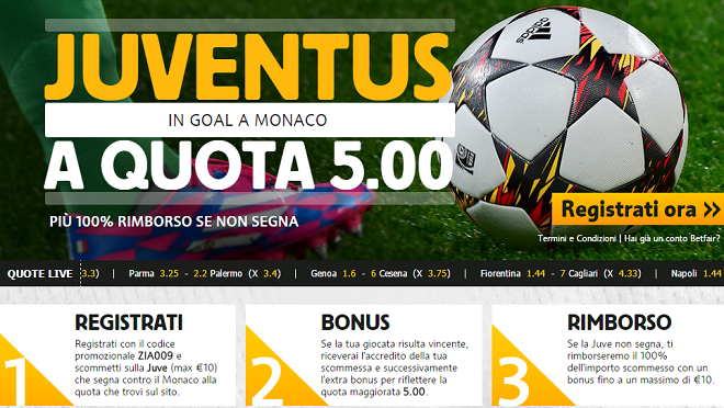 pronostico monaco juventus