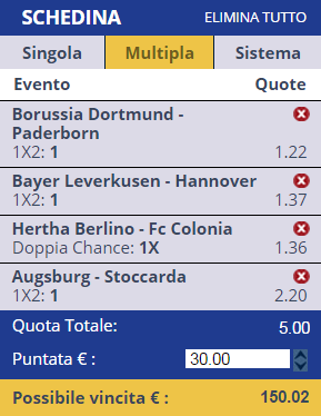 Scommesse Bundesliga