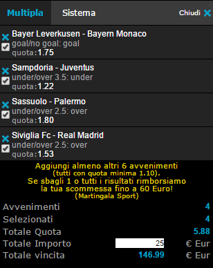 multipla 2 maggio 2015