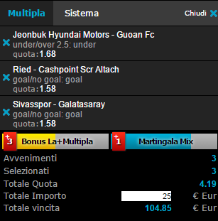 scommesse pronte di oggi 2015-05-19