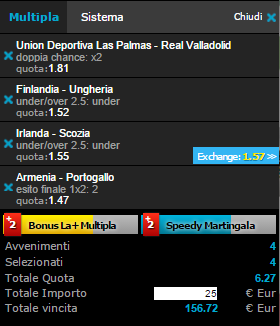 scommesse pronte di oggi 2015-06-13