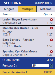 scommesse pronte di oggi 2015-08-18