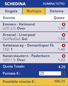 scommesse pronte di oggi 2015-08-24