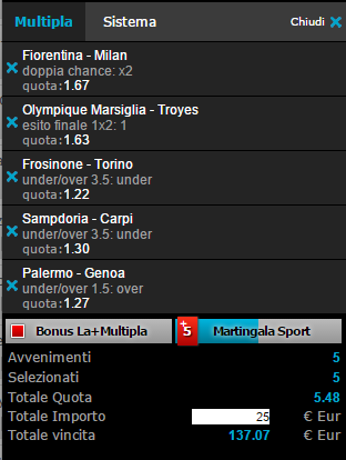 scommesse pronte di oggi 2015-08-23