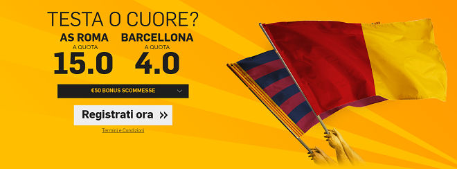 pronostico roma-barcellona