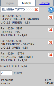 scommesse pronte di oggi 2015-10-30