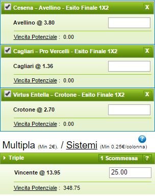 scommesse pronte Europei