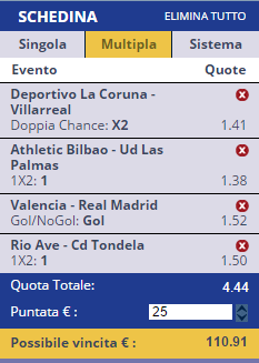 scommesse pronte di oggi 2016-01-03