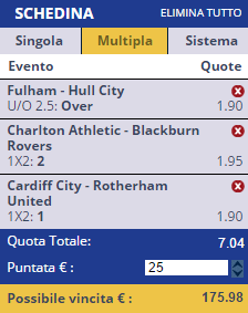 scommesse pronte Europei 2016-01-23