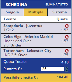 scommesse pronte di oggi 2016-01-10