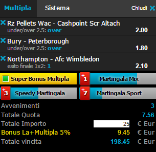 scommesse pronte di oggi 2016-03-01