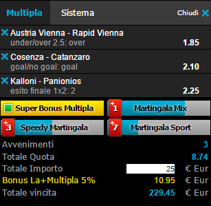 scommesse pronte di oggi 2016-02-14