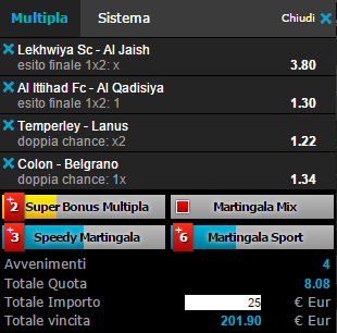 scommesse pronte di oggi 2016-02-18