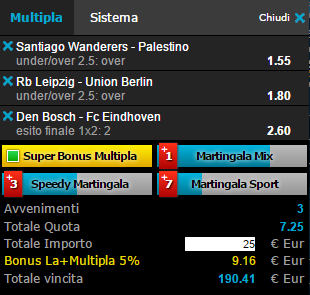 scommesse pronte di oggi 2016-02-19