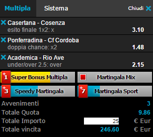 scommesse pronte di oggi 2016-02-20
