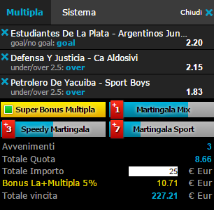 scommesse pronte di oggi 2016-02-27