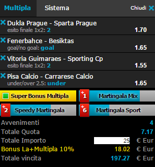 scommesse pronte di oggi 2016-02-29