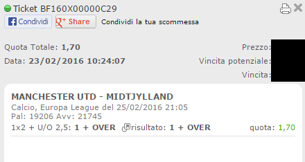 combo manchester united-midtjylland