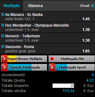 scommesse pronte di oggi 2016-02-02