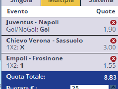 Tripla Serie A 13-02-2016