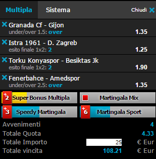 scommesse pronte di oggi 2016-03-03