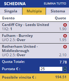 scommesse pronte Europei 2016-03-08