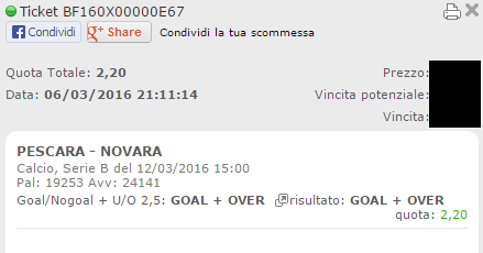 combo pescara-novara