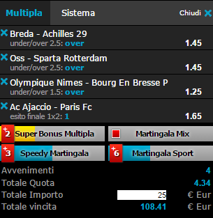 scommesse pronte di oggi 2016-03-04