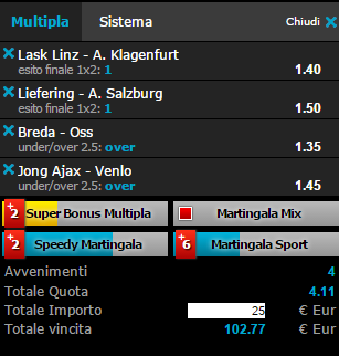 scommesse pronte di oggi 2016-03-11