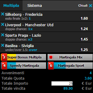 scommesse pronte di oggi 2016-03-10