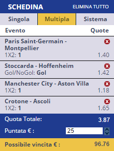 scommesse pronte di oggi 2016-03-05