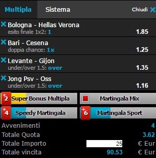 scommesse pronte di oggi 2016-04-04