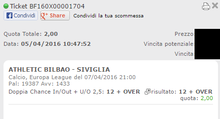 combo atletico bilbao-siviglia
