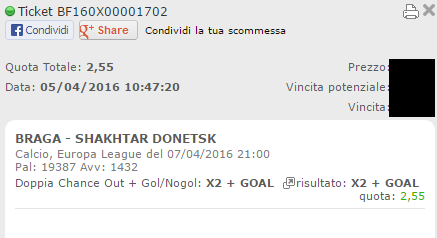 combo braga-shakhtar